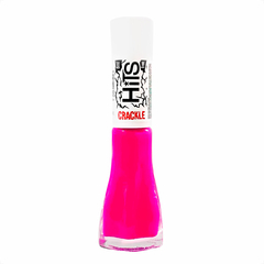 Esmalte Hits Crackle Kripto Pink Rosa craquelado 8ml