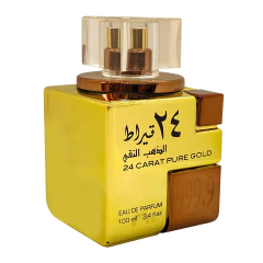 Perfume Masculino Lattafa 24 Carat Pure Gold 100ml