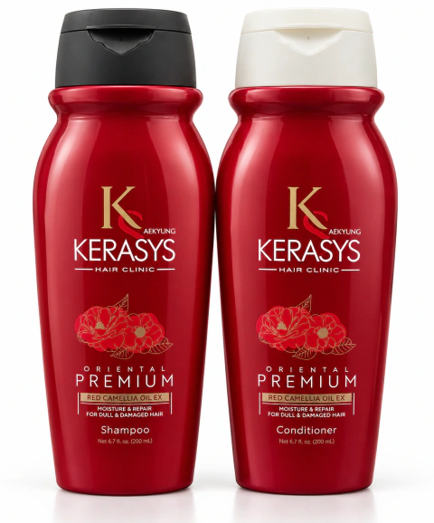 Kit Kerasys Oriental Premium Shampoo E Condicionador 200ml