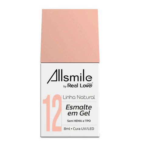 Esmalte em Gel Allsmile by Real Love Nude Terracota 012