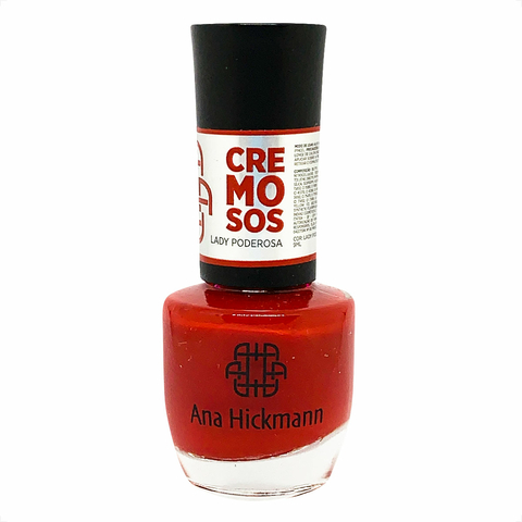 Esmalte Ana Hickmann Lady Poderosa Vermelho Clássico 9ml