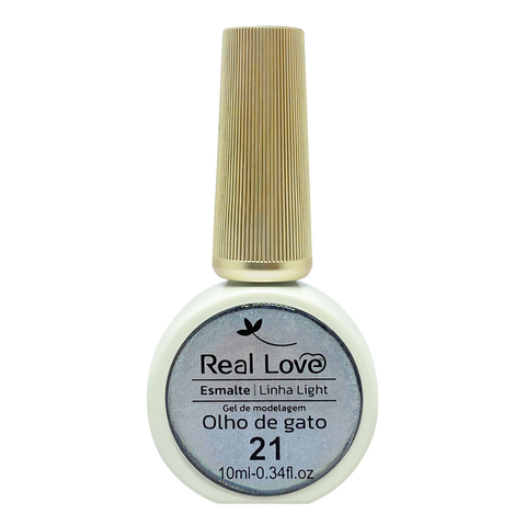 Esmalte em Gel Olho de Gato Real Love 21