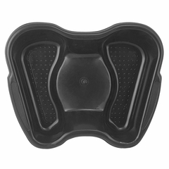 Bacia de Pedicure para os Pés Preta Relaxante Santa Clara