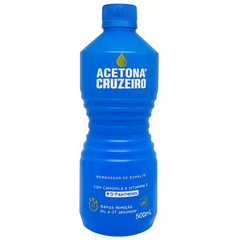 Removedor De Esmalte Cruzeiro Com Acetona 500ml