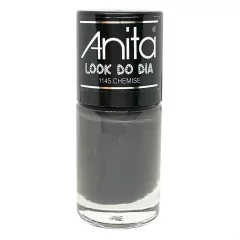 Esmalte Anita Look Do Dia Chemise Cinza Chumbo