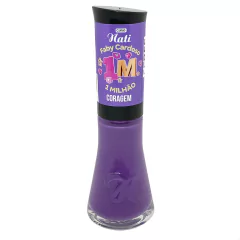 Esmalte Nati Faby Cardoso 1 Milhão Coragem Roxo