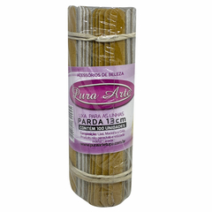 Lixa de Unha Parda Média Pura Art 13cm Descartável 100un