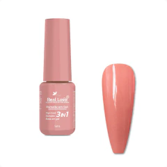 Esmalte em Gel Real Love 3 em 1 Rosa blush 013 5ml