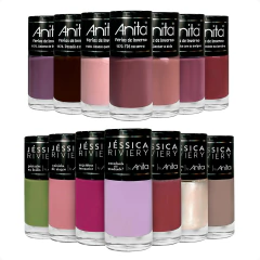 Kit Esmaltes Anita Jessica Riviery 2 + Ferias de inverno