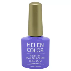 Esmalte em gel Helen Color Lilás cremoso 10ml 200