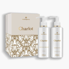 Kit Hidratante e Sabonete Líquido Mahogany Charlot 200ml