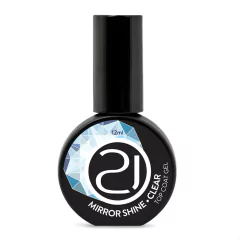Top coat de unha Nails 21 Mirror Shine Clear 12ml