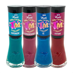 Esmalte Nati Faby Cardoso 1 Milhão Coleção 4 cores