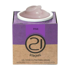 Gel de unha Nails 21 Strong Pink 34g