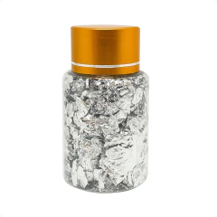 Pote folha de ouro Helen Color - Prata 2437