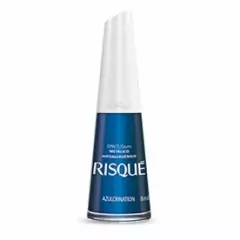 Esmalte Risque AzulCrination Azul Intenso Metálico 8ml