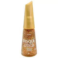 Esmalte Risqué Glitter Livre Para Brilhar Chega e Arrasa