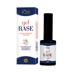 Gel Base Vólia Para Alongamentos e Esmaltações Vidro de 9g