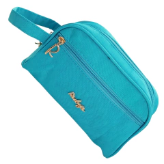 Necessaire Feminina com divisórias Rubys Azul Tiffany 065YH