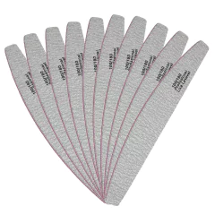 Kit Lixa Unhas de Gel Boomerang 100/180 Profissional 10 un