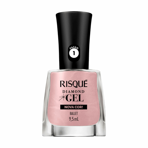 Esmalte Risqué Diamond Gel Ballet 9,5ml