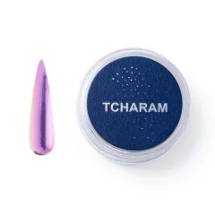 Pó Cromado para Unhas Bluwe Pirimpimpim Magenta Tcharam