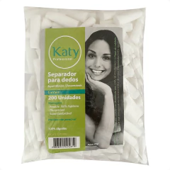 Separador de Dedos para Pedicure Algodão 200 un Katy