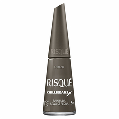 Esmalte Risqué Chilli Beans Rainha da Selva de Pedra Cinza 8ml