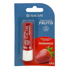 Protetor labial FPS15 Hidrata e Protege Isacare Morango