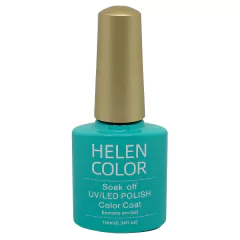 Esmalte em gel Helen Color Verde água 10ml 212
