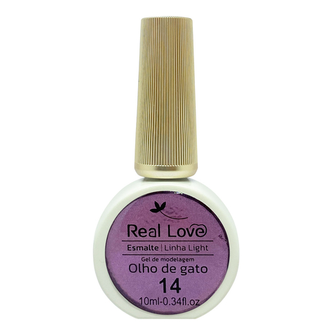 Esmalte em Gel Olho de Gato Real Love 14