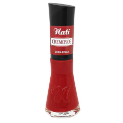 esmalte nati vermelho deixa rolar