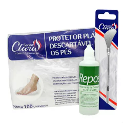 Kit Manicure Pedicure Spa dos pes basico caseiro