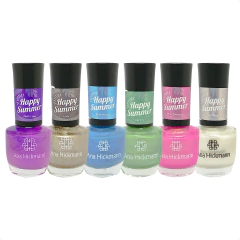 Kit esmalte Ana Hickmann Happy Summer Metálicos 6 cores