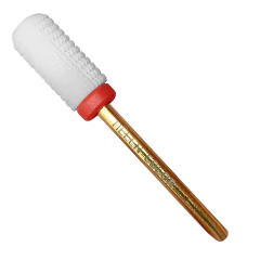 Broca Motor de Unha Cerâmica Retirada e Curvatura Vermelha C7