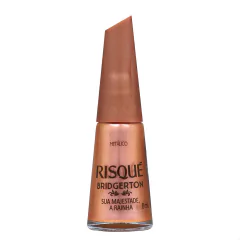 Esmalte Risque Bridgerton Sua Majestade, a Rainha Dourado