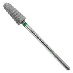 Broca Motor de Unha Tungstênio Abrir Curvatura Verde T7