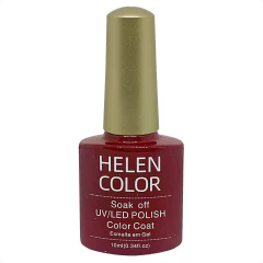 Esmalte em Gel Helen Color Vermelho Marsala 142 - comprar online