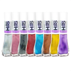Kit Esmaltes Hits Magnético 8 Cores - comprar online