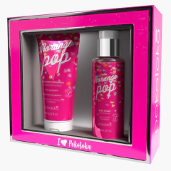 Kit Presente Pokoloka Lokateen Morango Pop 60ml - comprar online