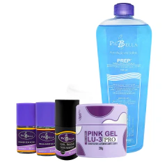 Kit unhas de Gel Piu Bella Kit iniciante profissional - comprar online