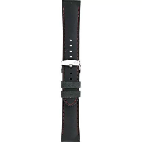 Malla Morellato CAREZZA SILICONE con pespunte rojo