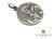 Medalla Doble Faz San Benito - Plata 925 envejecida - 18mm - comprar online