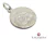 Medalla Bautismo- Plata 925 Blanca - 18mm - comprar online