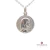 Medalla Virgen Niña - Plata 925 Blanca - 20mm - comprar online