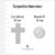Cruz Tronco Papal - Plata Blanca 925 - 42mm - tienda online