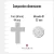Cruz Tronco Papal - Plata Blanca 925 - 44mm - tienda online