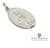 Medalla Doble Faz - Virgen Milagrosa - Plata Blanca 925 - 22mm en internet