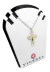 Cruz Con Cristo - Plata Y Oro - 28mm - Grabado sin cargo - Cr4JC - comprar online