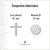 Cruz De Caravaca Doble Faz - Plata 925 Y Oro 18k - 30mm